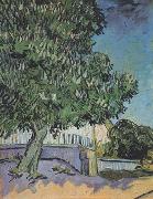 Vincent Van Gogh Chestnut Tree in Blossom (nn04) Germany oil painting reproduction